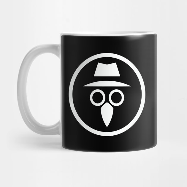 Plague Doctor Icon (White) by inotyler